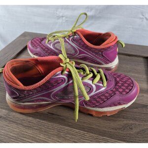 Cheeks Women's Purple Tony Little Fit Body Air Track Trainer Sneakers Size 8